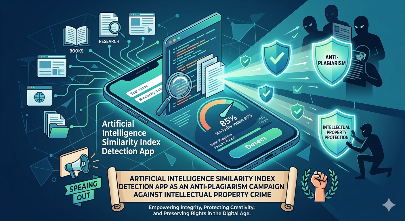 Artificial Intelligence Similarity Index Detection App as an Anti-Plagiarism Campaign Against Intellectual Property Crime